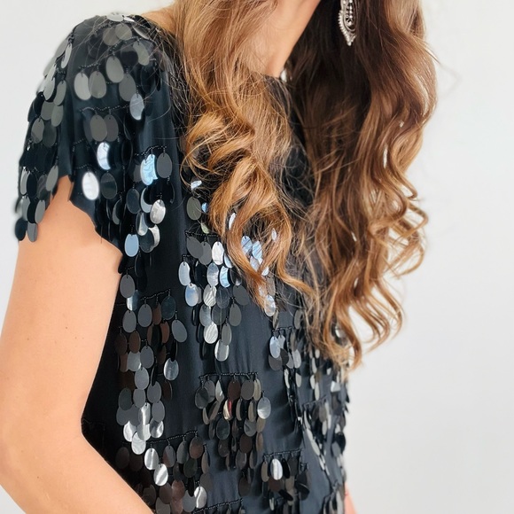 Vintage Fish Scale Dress - Picture 2 of 5